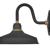 Foundry Classic LED Outdoor Lantern in Textured Black