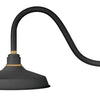 Foundry Classic LED Outdoor Lantern in Textured Black
