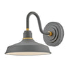 Foundry Classic LED Wall Mount in Dark Matte Grey