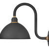 Foundry Dome LED Outdoor Lantern in Textured Black