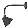 Foundry Sign Light LED Outdoor Lantern in Textured Black