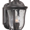 Frances One Light Wall Mount in Oiled Bronze Outdoor