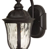 Frances One Light Wall Mount in Oiled Bronze Outdoor