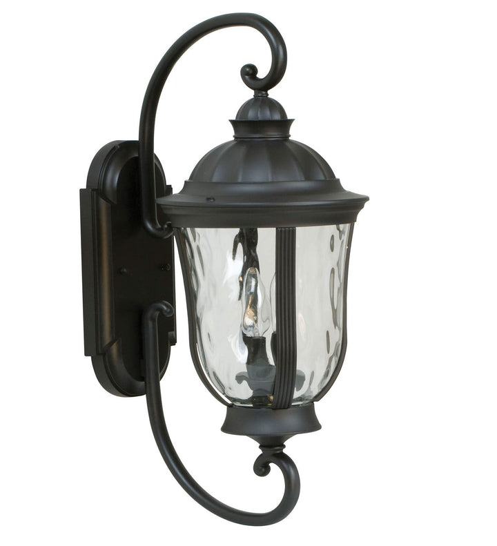 Frances Two Light Wall Mount in Oiled Bronze Outdoor