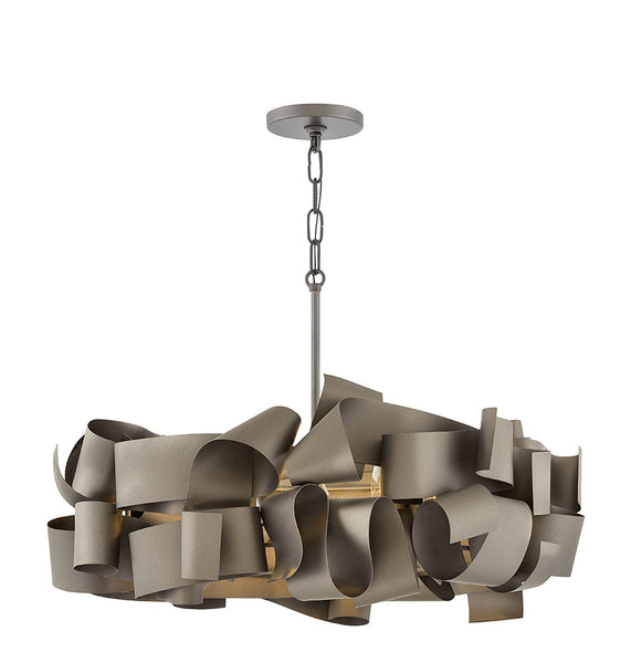 Fredrick Ramond LED Chandelier in Metallic Matte Bronze | Fan Diego