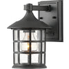 Freeport Coastal Elements LED Outdoor Lantern in Textured Black