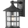 Freeport Coastal Elements LED Outdoor Lantern in Textured Black