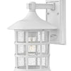 Freeport Coastal Elements LED Outdoor Lantern in Textured White