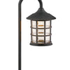 Freeport Coastal Elements LED Path Light in Textured Black