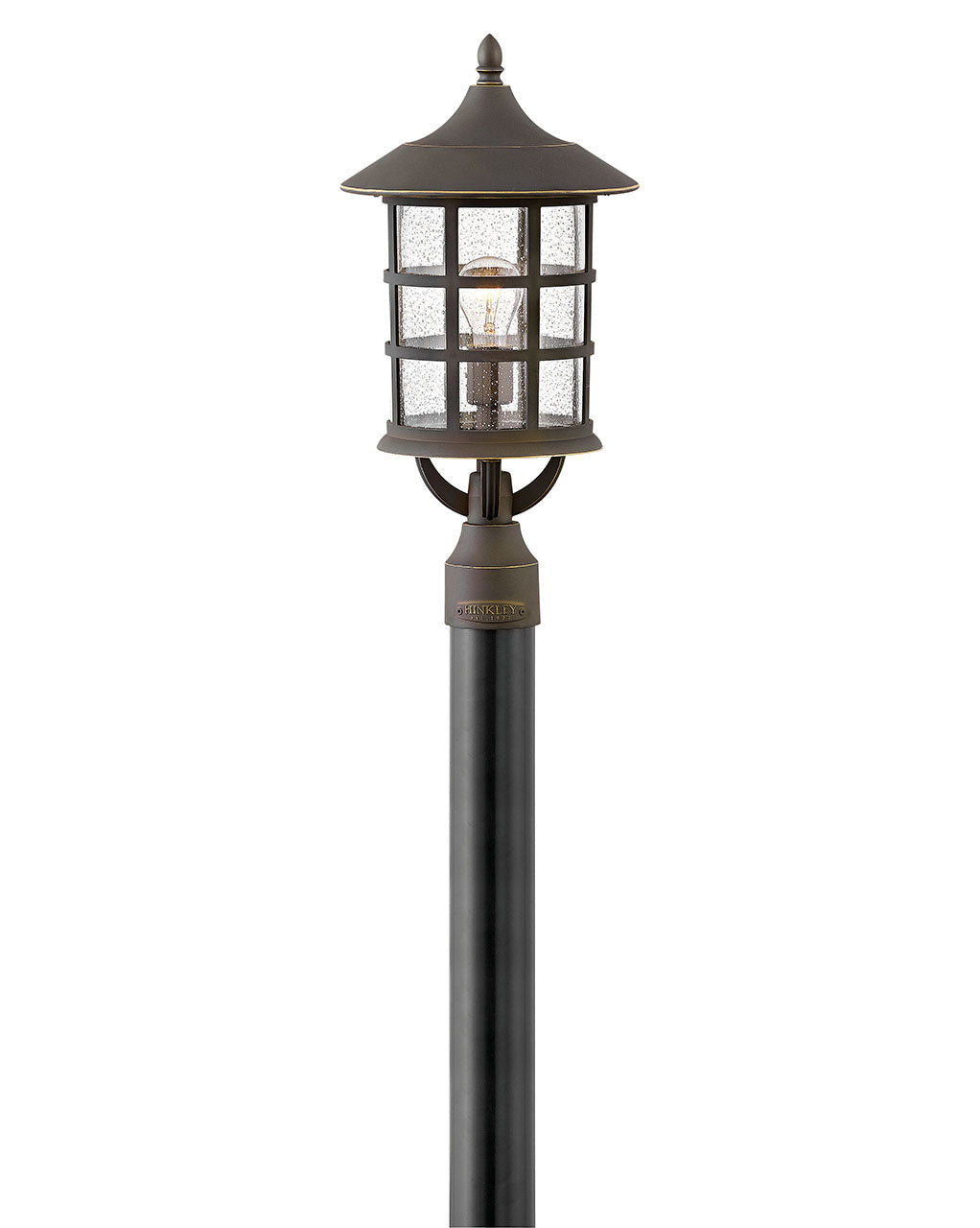 Freeport Coastal Elements LED Post Top or Pier Mount Lantern in Oil Rubbed Bronze