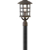 Freeport Coastal Elements LED Post Top or Pier Mount Lantern in Oil Rubbed Bronze