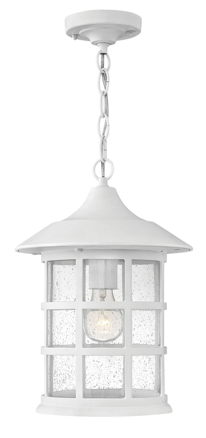 Freeport LED Hanging Lantern in Classic White