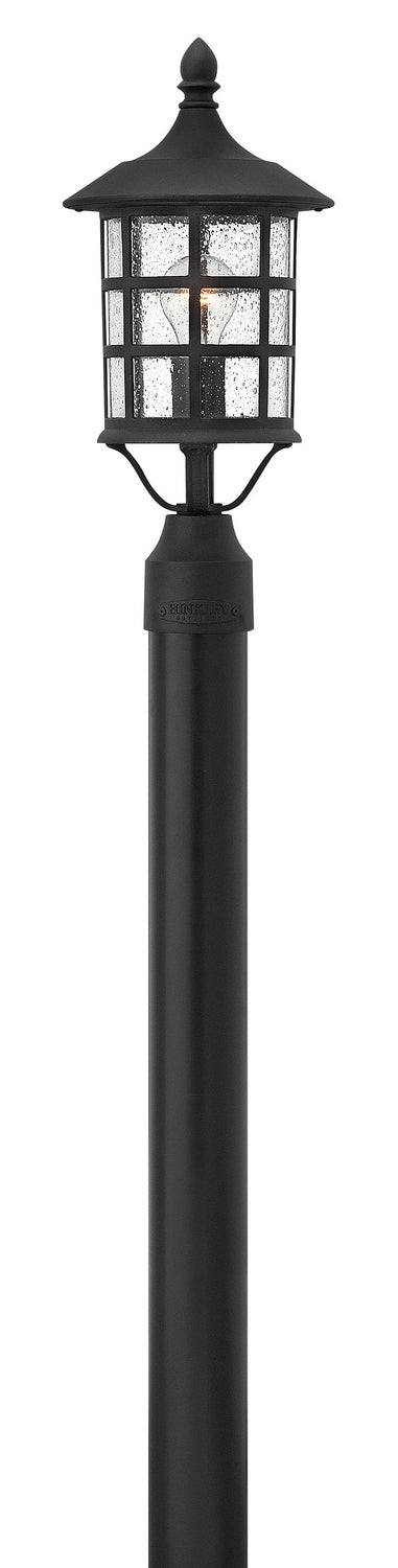 Freeport LED Post Top/ Pier Mount in Black