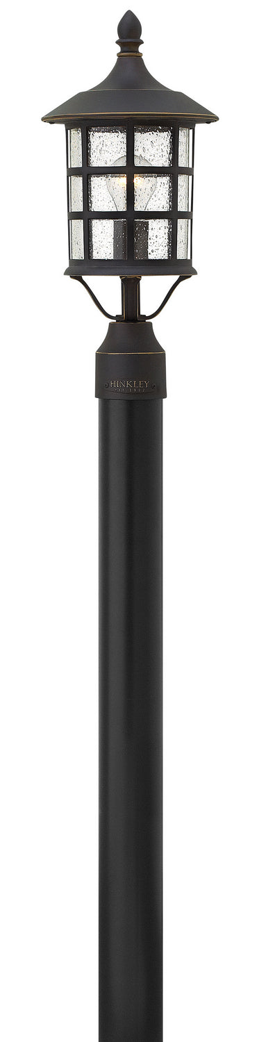 Freeport LED Post Top/ Pier Mount in Oil Rubbed Bronze