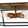 Fulton LED Flush Mount in Bronze