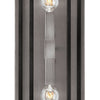 Fulton LED Wall Sconce in Aged Zinc