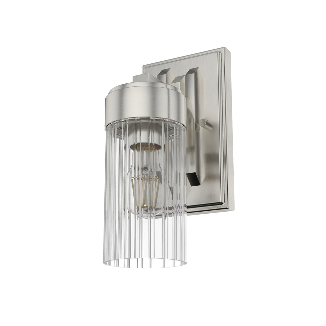 Gatz One Light Wall Sconce in Brushed Nickel