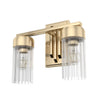 Gatz Two Light Vanity in Alturas Gold