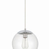 Gaze One Light Pendant in Chrome