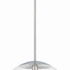 Gaze One Light Pendant in Chrome