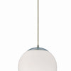 Gaze One Light Pendant in Chrome