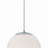 Gaze One Light Pendant in Chrome
