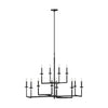 Generation Lighting. 12 Light Chandelier