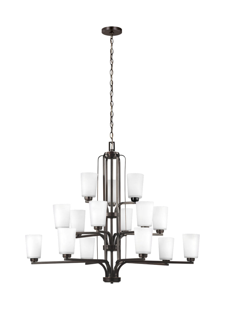 Generation Lighting. 15 Light Chandelier