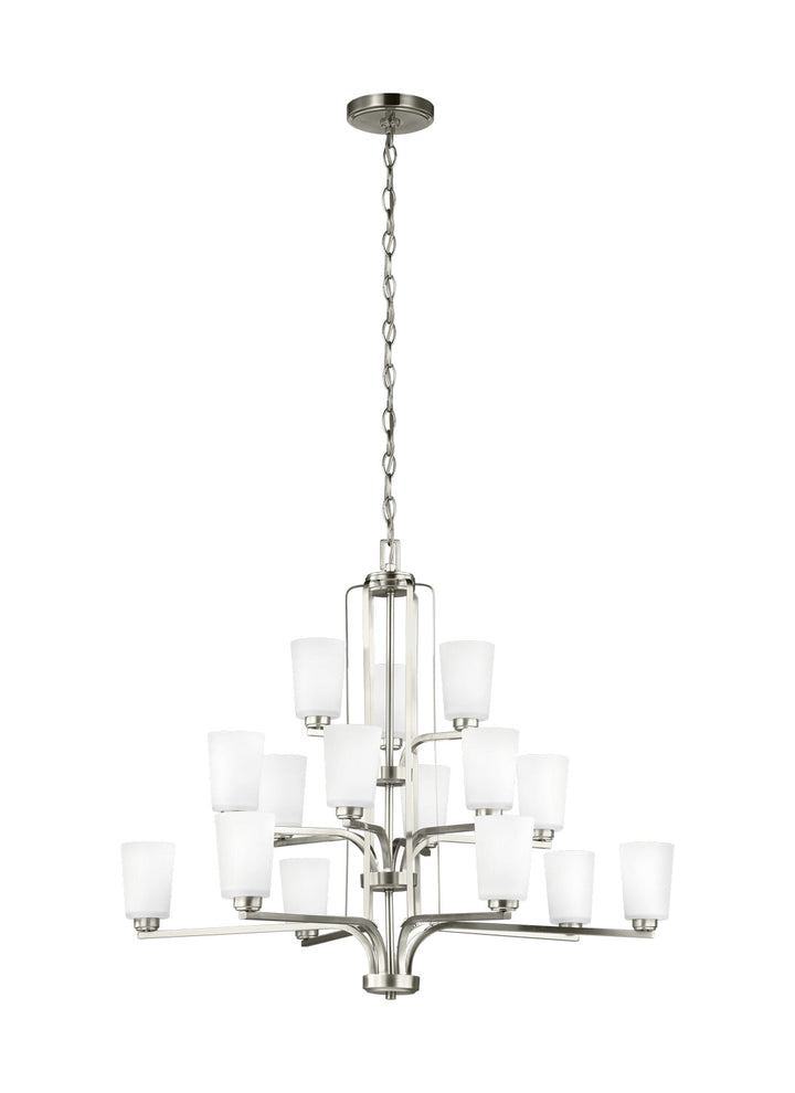 Generation Lighting. 15 Light Chandelier