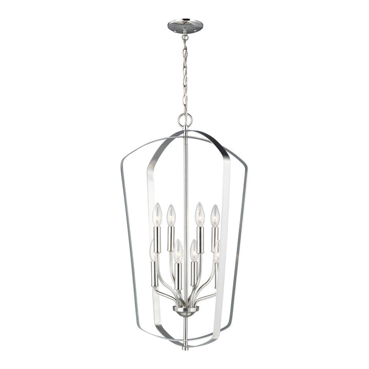 Generation Lighting. Eight Light Hall / Foyer Pendant