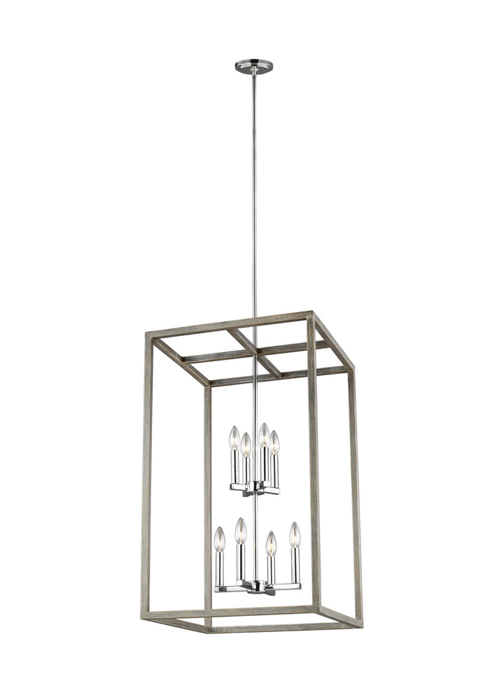 Generation Lighting. Eight Light Hall / Foyer Pendant