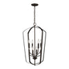 Generation Lighting. Eight Light Hall / Foyer Pendant