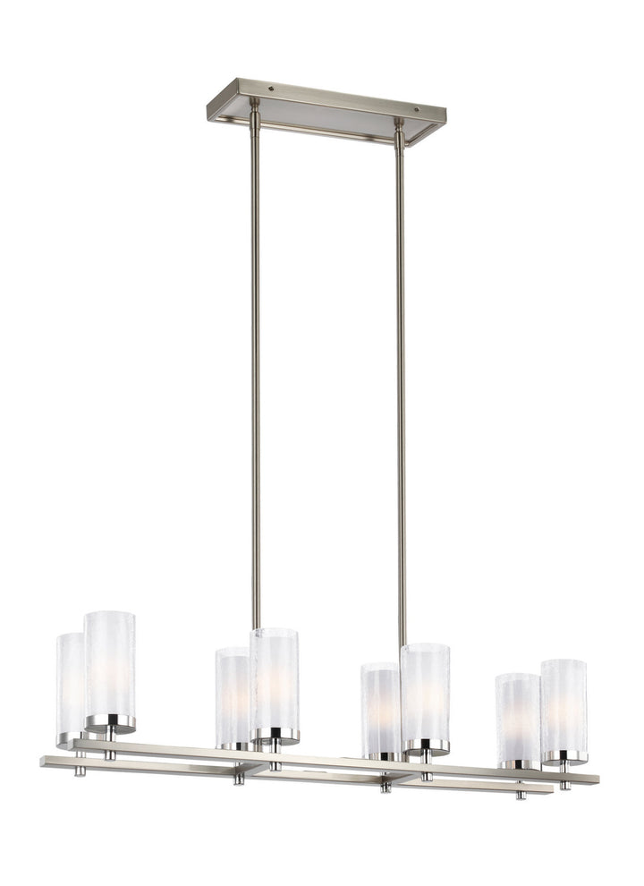 Generation Lighting. Eight Light Island Chandelier