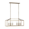Generation Lighting. Eight Light Island Pendant
