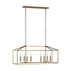 Generation Lighting. Eight Light Island Pendant