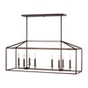 Generation Lighting. Eight Light Island Pendant