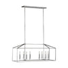 Generation Lighting. Eight Light Island Pendant