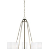 Generation Lighting. Five Light Chandelier