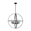 Generation Lighting. Five Light Chandelier