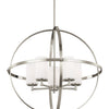 Generation Lighting. Five Light Chandelier