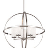 Generation Lighting. Five Light Chandelier