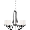 Generation Lighting. Five Light Chandelier