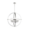 Generation Lighting. Five Light Chandelier