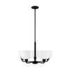 Generation Lighting. Five Light Chandelier