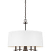 Generation Lighting. Five Light Chandelier