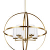 Generation Lighting. Five Light Chandelier
