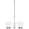 Generation Lighting. Five Light Chandelier