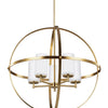 Generation Lighting. Five Light Chandelier