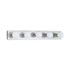 Generation Lighting. Five Light Wall / Bath