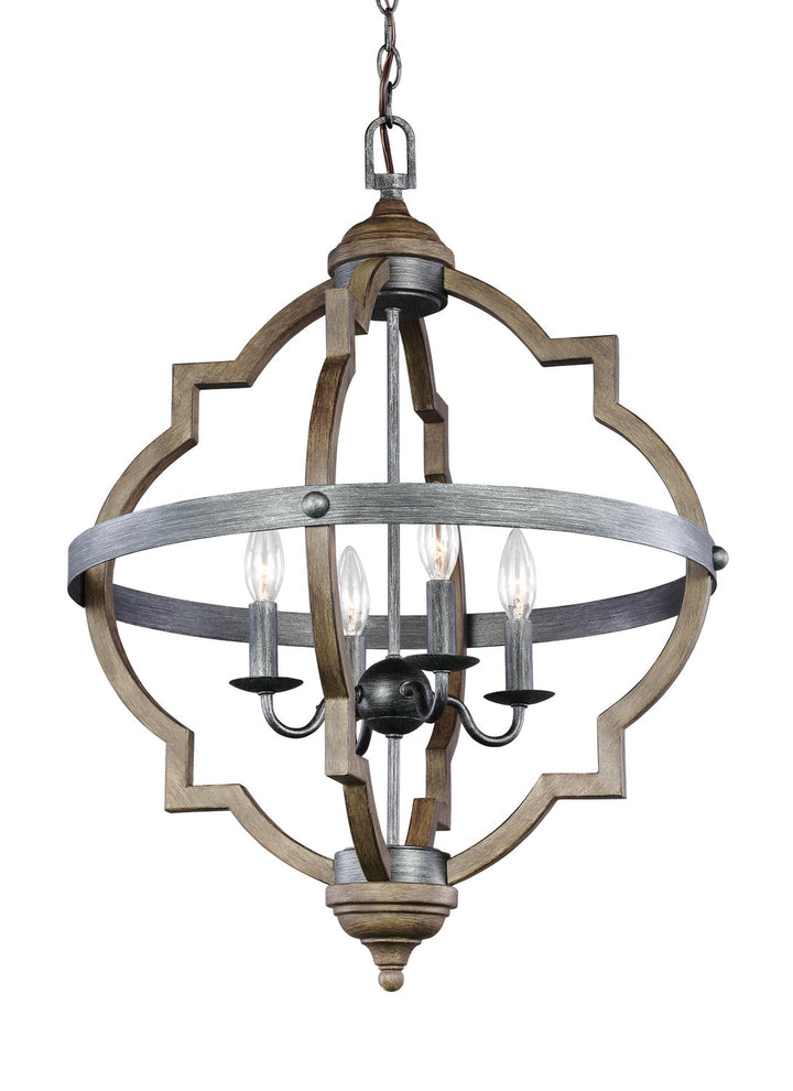 Generation Lighting. Four Light Hall / Foyer Pendant